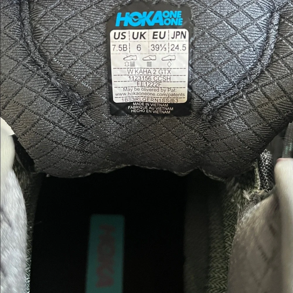 HOKA WOMEN'S KAHA 2 GTX in Castlerock/Coastal Shade Size US7.5/EU 39 1/3 - Picture 7 of 8